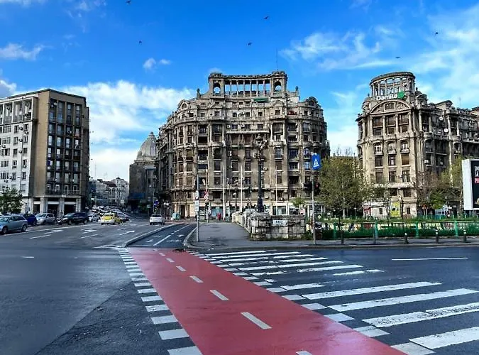 Palace Of The Parliament View,old City,waterfall * Bucharest